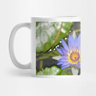 Purple Flower Mug